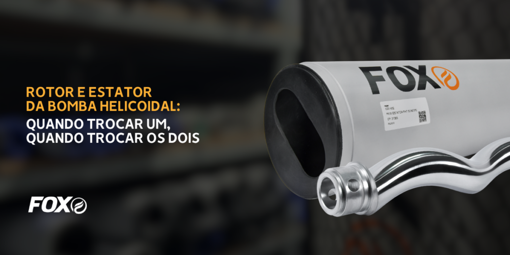 Rotor e estator da bomba helicoidal: quando trocar um, quando trocar os dois